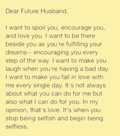 Quotes for Future Husband – What's Your Expectation? - EnkiQuotes