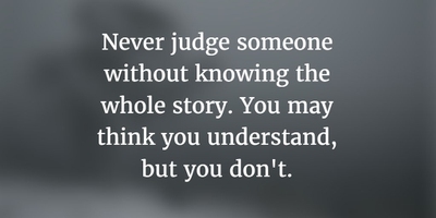 judgmental people quotes