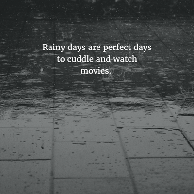 20 Funny Quotes on Rain for All Rain Lovers - EnkiQuotes