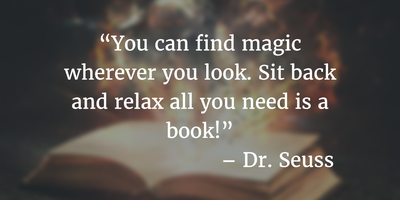 Books Are Magical Reading Quotes For Kids Enkiquotes