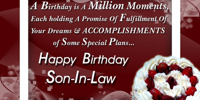 Happy Birthday Son in Law Quotes: Give Your Best Wishes to Him - EnkiQuotes