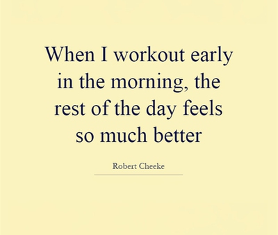 Start Your Morning Workout With 25 Motivational Morning Gym