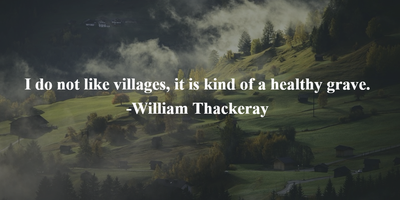 25 Quotes About Village To Explore Its Uniqueness Enkiquotes