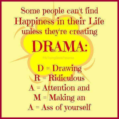 quotes about drama