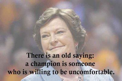 Pat Summitt Quote: “It is what it is. But, it will be what you make it.”