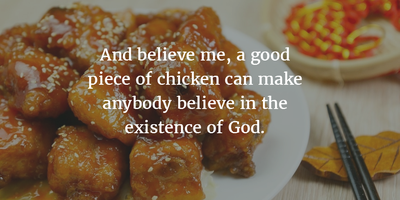 fried chicken funny quotes