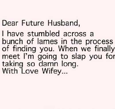 Quotes For Future Husband What S Your Expectation Enkiquotes