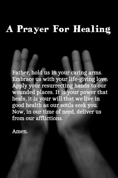 power of prayer for healing