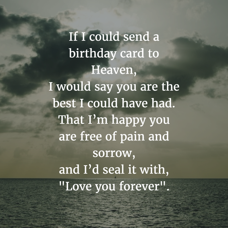 30 Sweet Birthday Quotes For Dead Husband - EnkiQuotes