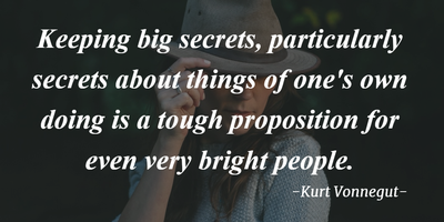 quotes about keeping secrets in relationships