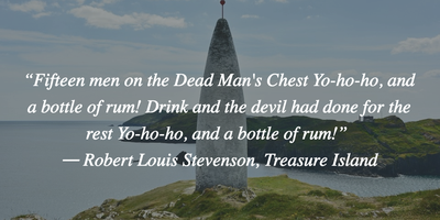 25 Thrilling Treasure Island Quotes - Enkiquotes