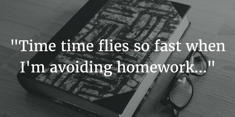 quote about homework