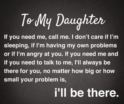 daughter if you leave quotes